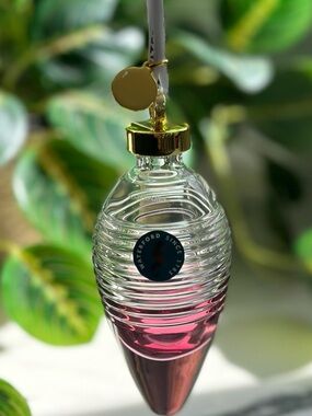 💖 Waterford Crystal Love Bauble Cranberry Ornament